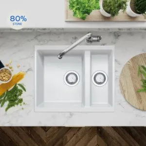 Siena Sink 1.5 White